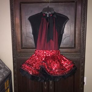 Dance costume tap or jazz adult small